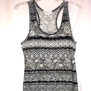 XL Dress: Black &White Summer Dress